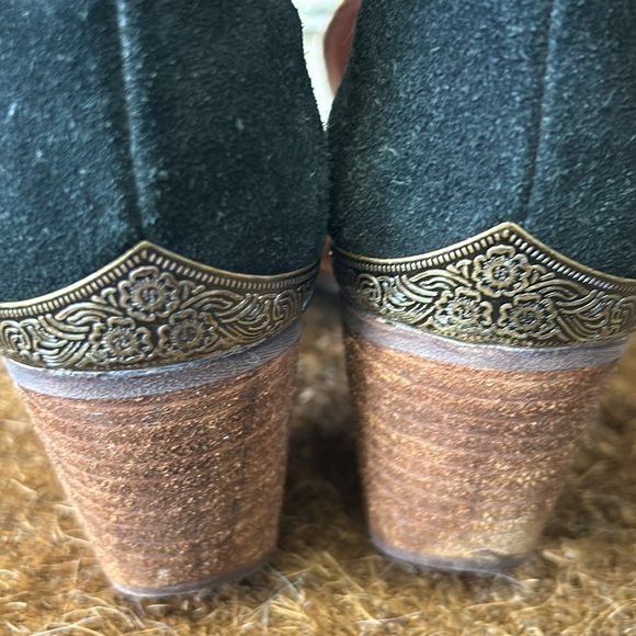 Jeffery Campbell Woodruff Cutout Ankle Booties Anthropologie Boho Sz 9 - Picture 13 of 16